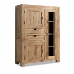 Sale WOLFMÖBEL Highboard Yoga Braun
