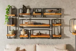 Outlet Hängeregal Matera Akazie