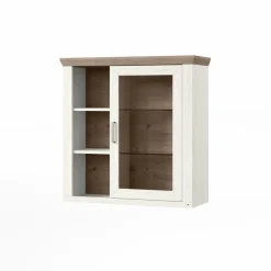 Outlet set one by Musterring Hängevitrine York Pino-Aurelio / Eiche Nelson