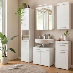 Sale trendteam Hochschrank Amanda Weiß