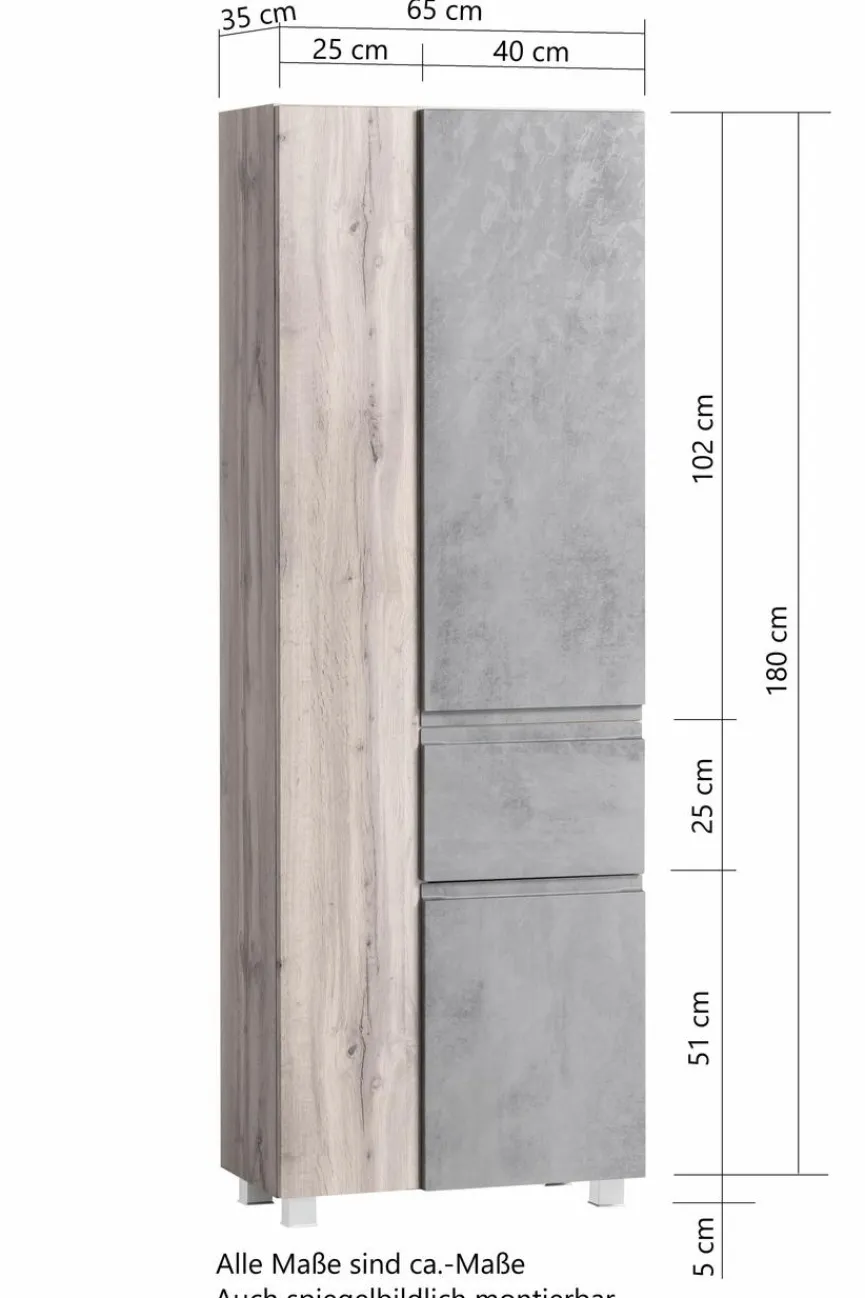 Held-Möbel Hochschrank Monza