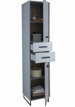 Outlet Hochschrank Tunis Grau