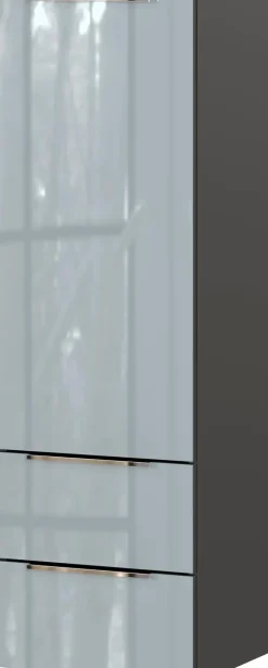 Sale Germania Hochschrank Vasio Silbergrau