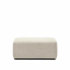 Outlet Kave Home Hocker, Abschlusselement Neom Beige