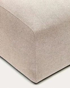 Outlet Kave Home Hocker, Abschlusselement Neom Beige
