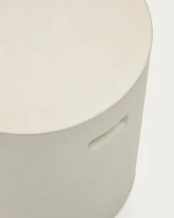 Sale Kave Home Hocker Aiguablava Weiß