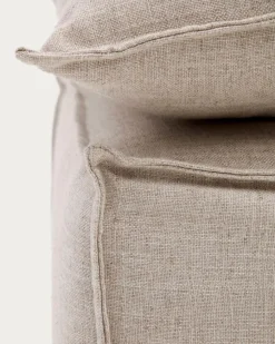 Online Kave Home Hocker Anarela Beige