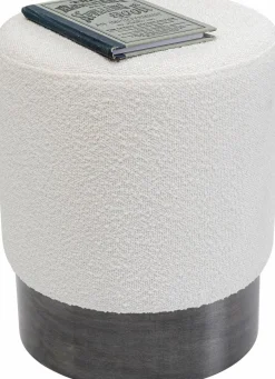 Outlet KARE DESIGN Hocker Cherry Boucle 86900 Creme