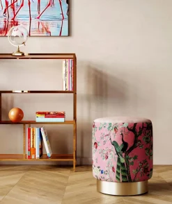 KARE DESIGN Hocker Cherry Peacock 86354