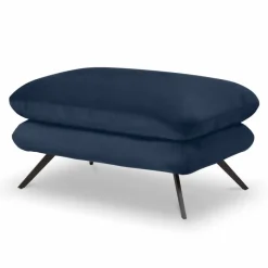 Outlet Portobello Hocker Chester Navy