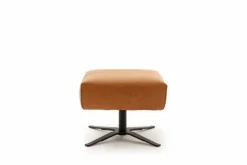 Sale SCHÖNER WOHNEN-Kollektion Hocker Lineo Cognac