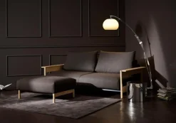 Discount INNOVATION LIVING Hocker Malloy Wood Chocco