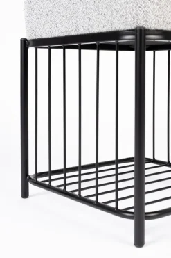 Zuiver Hocker Milou Hellgrau