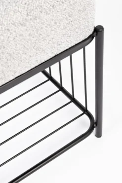 Zuiver Hocker Milou Hellgrau