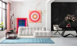 New KARE DESIGN Hocker Salamaca Creme