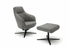 Hot SCHÖNER WOHNEN-Kollektion Hocker Sky Anthrazit