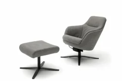 Hot SCHÖNER WOHNEN-Kollektion Hocker Sky Anthrazit