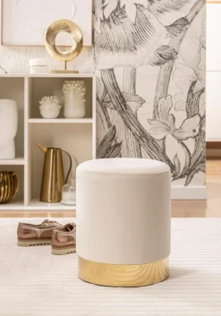 Discount Hocker Vigo Creme