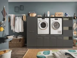 Sale HWR Schranksystem Asiago10 Anthrazit