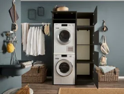 Sale HWR Schranksystem Asiago10 Anthrazit