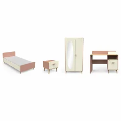 demeyere Jugendzimmer-Set Suzie 4tlg. Apricot