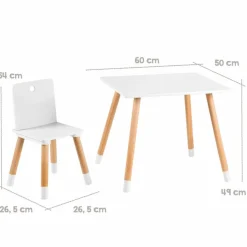 Online roba Baumann Kindersitzgruppe 450019WE, 3tlg. Weiß