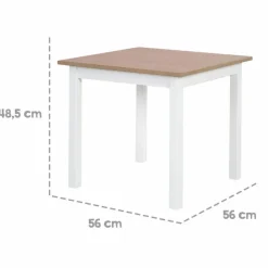 Hot roba Baumann Kindersitzgruppe Woody Weiß