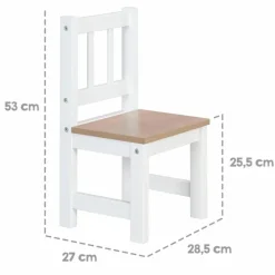 Hot roba Baumann Kindersitzgruppe Woody Weiß