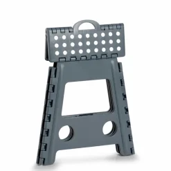 Online Klapphocker Höhe 39 cm Grau