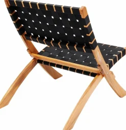 Sale KARE DESIGN Klappsessel Ipanema 84122 Schwarz