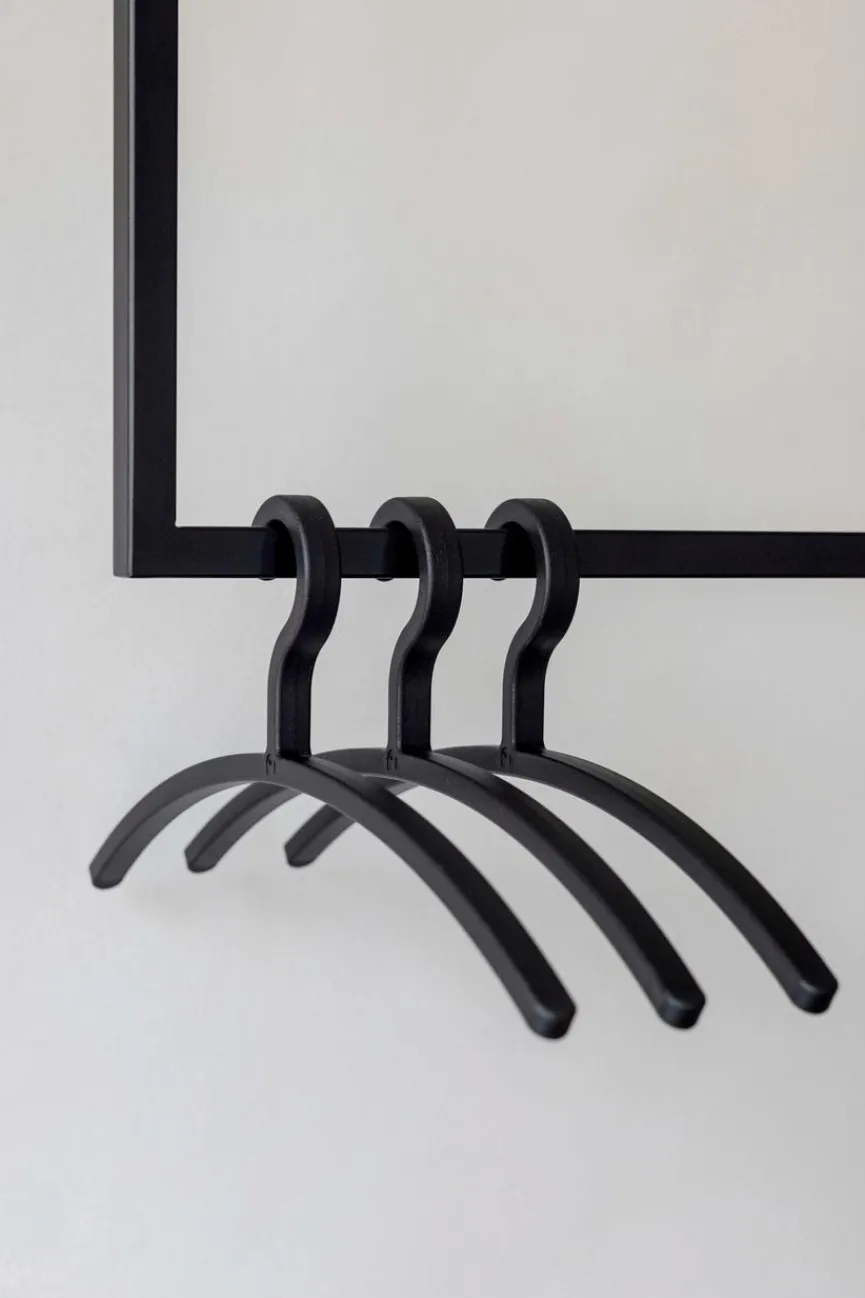 Discount Metallbude Kleiderbügel 3er-Set Fay Schwarz