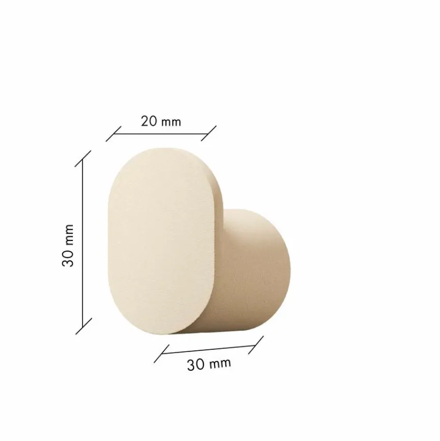 Metallbude Kleiderhaken 3er-Set Palo