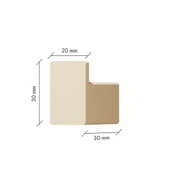 Metallbude Kleiderhaken 3er-Set Palo
