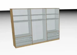 Best Wiemann Kleiderschrank Loft 300 x 216 cm Weiß