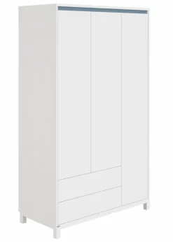 New Paidi Kleiderschrank Olli 124 x 204 cm Blau