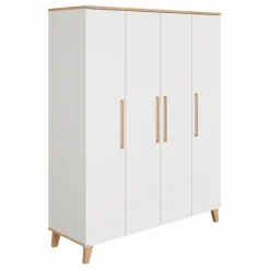Best Paidi Kleiderschrank Oscar 164 x 206 cm Weiß