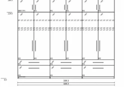 Boegner Kleiderschrank Basic 328 x 225 cm