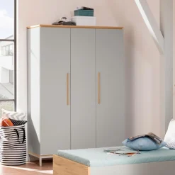 Sale Paidi Kleiderschrank Benne 135 x 202 cm Grau