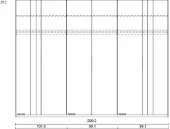 Best C.DISSELKAMP Kleiderschrank Callao 300 x 230 cm Grün