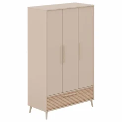 Outlet Paidi Kleiderschrank Eefje 124 x 204 cm Cashmere-Beige