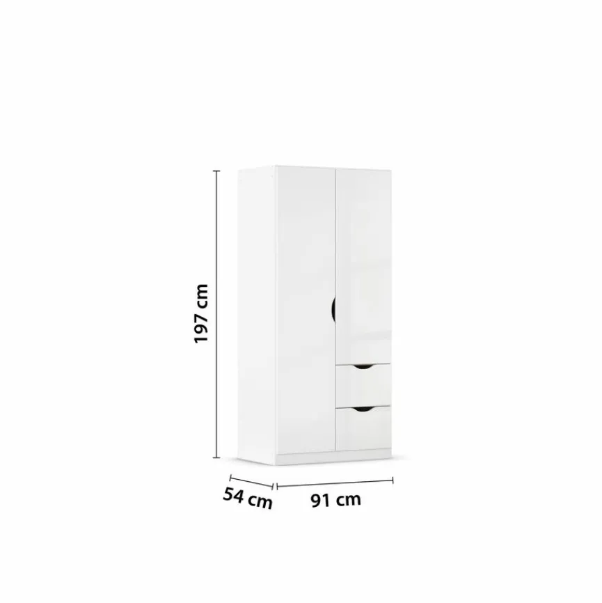 rauch BLUE Kleiderschrank Freiham 91 x 197 cm