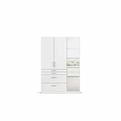 New rauch BLUE Kleiderschrank Homburg 136 x 197 cm Weiß