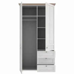 FORTE Kleiderschrank Iloppa SZ 105 x 193 cm