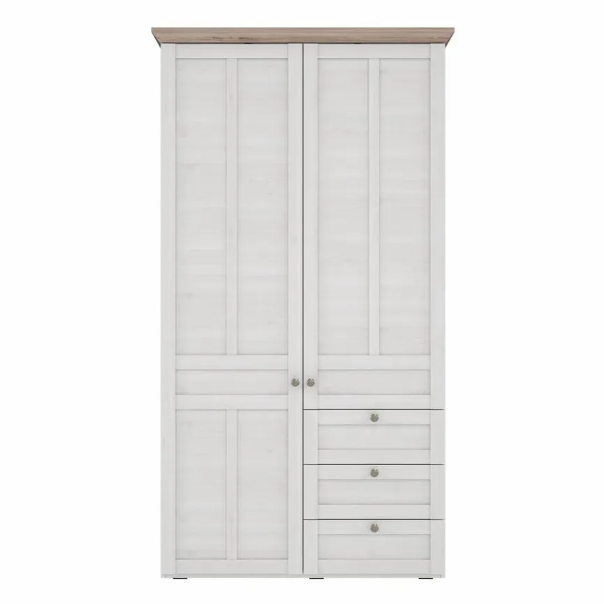 FORTE Kleiderschrank Iloppa SZ 105 x 193 cm