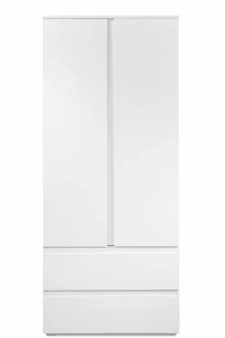 Hot Kleiderschrank Image 80 x 191 cm Weiß