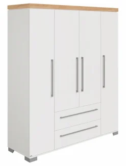 Hot Paidi Kleiderschrank Kira 176 x 206 cm Eiche-Nebraska