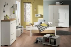 Hot Paidi Kleiderschrank Kira 176 x 206 cm Eiche-Nebraska