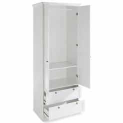 Kinder Kleiderschrank Landwood 80 x 200 cm