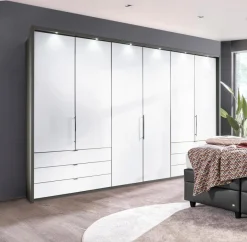 Best Wiemann Kleiderschrank Loft 300 x 216 cm Weiß