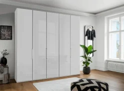 Outlet Wiemann Kleiderschrank Monaco 250 x 236 cm Weiß